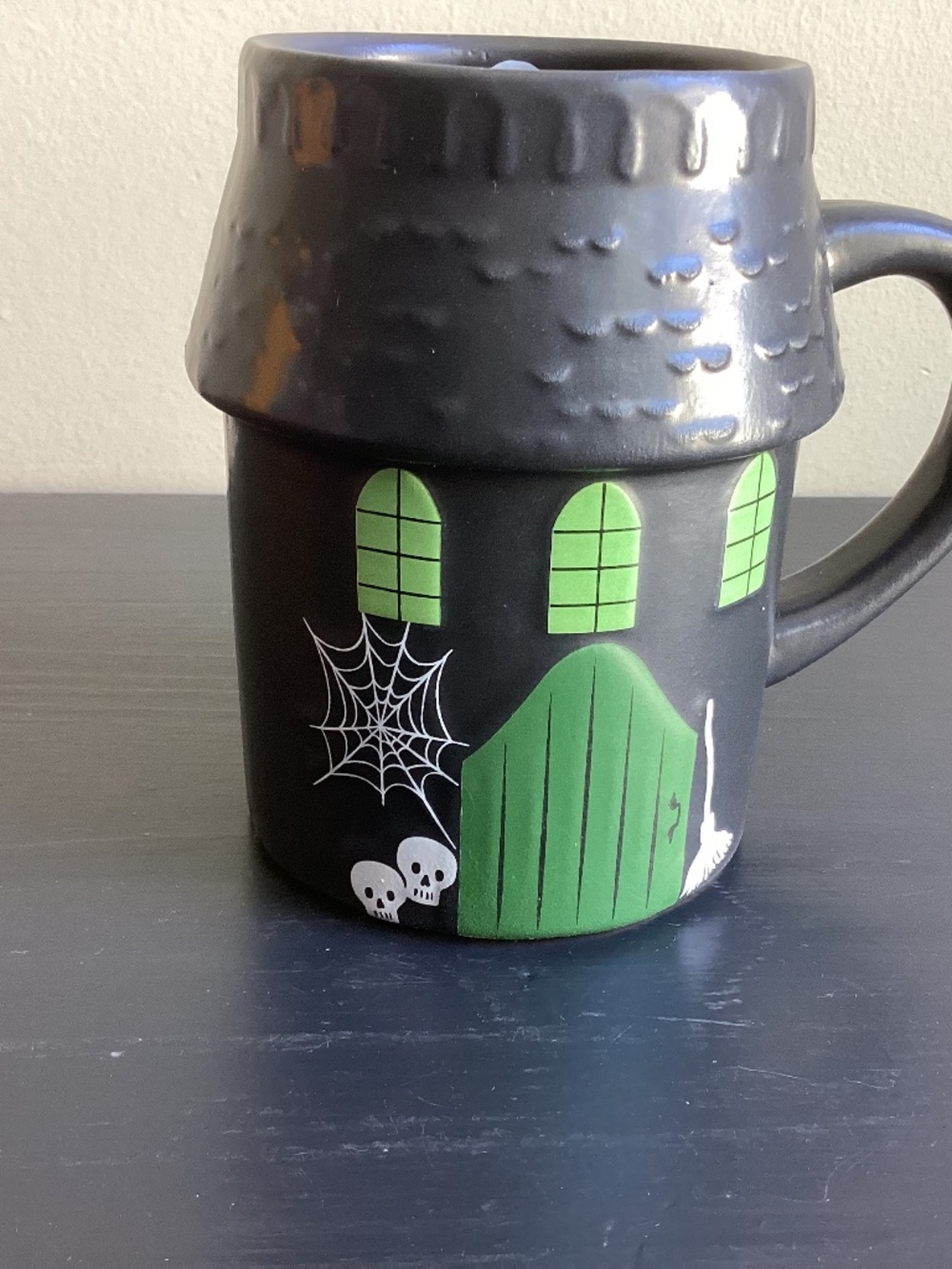 Hyde & Eek Halloween Ceramic House Shaped Coffee Mug